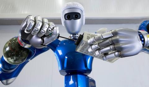 Der Roboter Justin (Foto: DLR)